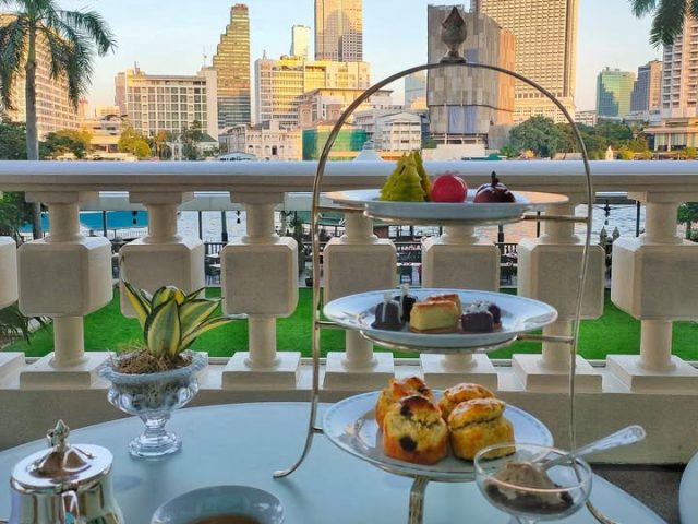 Festive Afternoon Tea for two @The Peninsula Bangkok
