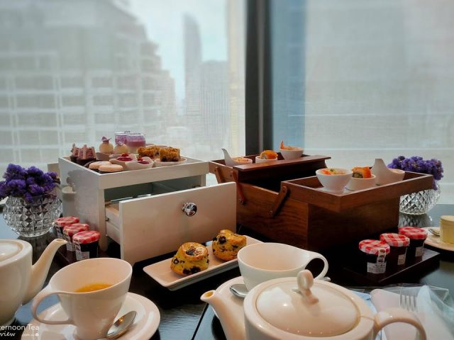 Lavender Afternoon Tea & The Okura Afternoon Delight @The Okura Prestige Bangkok