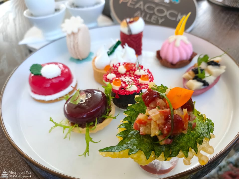 This plate is for another person, with a request of non-alcohol ingredient.