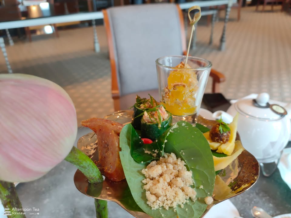 Thai Heritage Cold Savouries; แตงโมปลาแห้ง, ม้าฮ่อ, ลาบไก่ในแตงกวา
